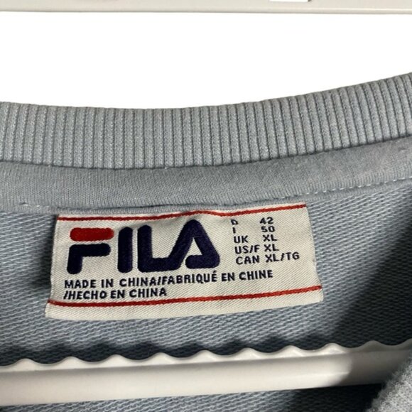 Fila Women's Light Blue Crewneck Sweatshirt - Picture 5 of 9